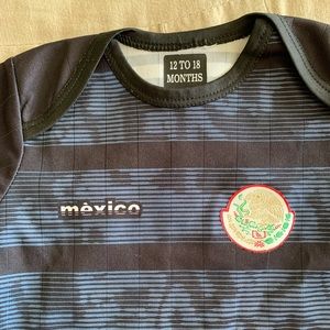 Black Mexico Onesie 12-18m